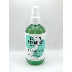 Isle of Paradise Self Tanning Water Medium Vegan Cruelty Free 200ml 6.76 oz